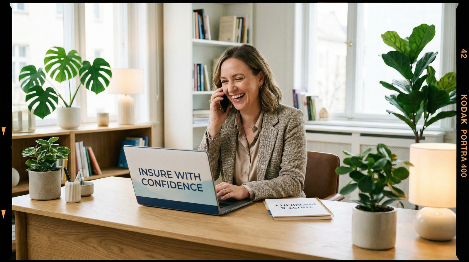 Consultora Securus atendendo cliente com proximidade